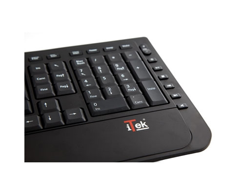 itek ITK04 keyboard USB Black – image 2