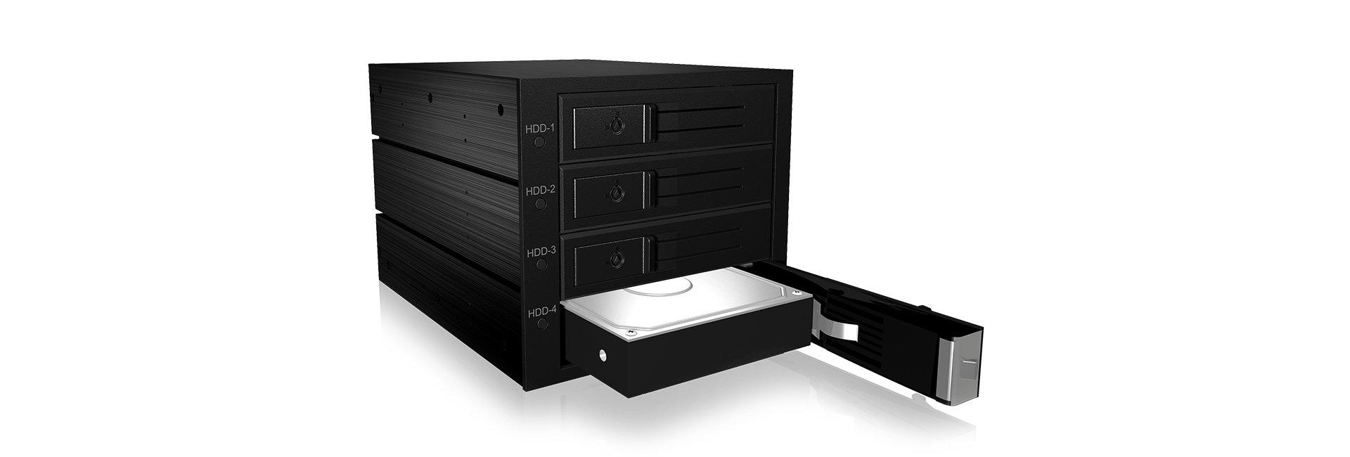 ICY BOX IB-564SAS-12G disk array Black – image 5