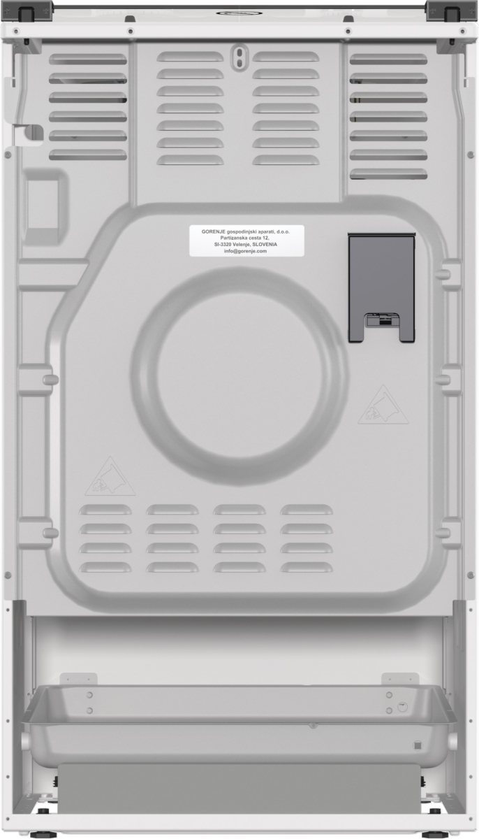 Gorenje GK5C41WF cooker Freestanding cooker Electric Gas White – image 3