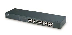 Zyxel ES-1024A 24-port Unmanaged Rackmount Ethernet Switch