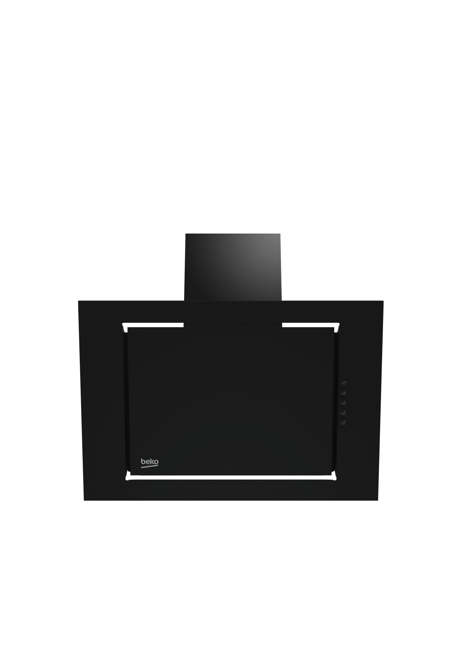 Beko HCA62321B cooker hood Wall-mounted Black 130 m³/h