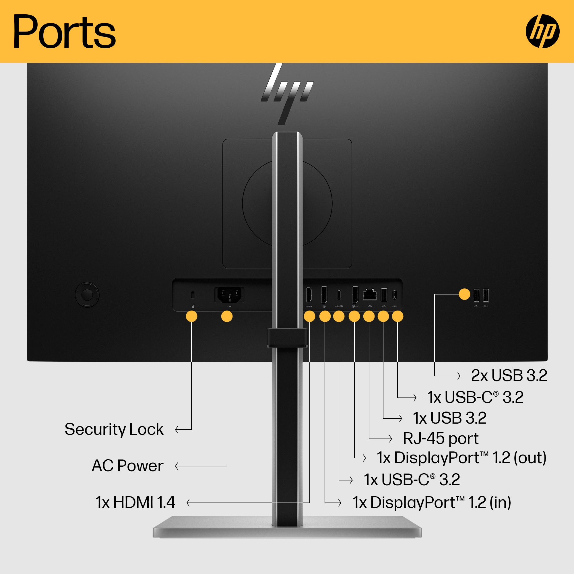 HP E24u G5 FHD USB-C Monitor – image 4