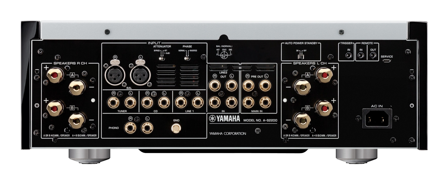 Yamaha AS2200BLPB audio amplifier 2.0 channels Home Black – image 3