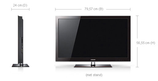 Samsung LE32B553 81.3 cm (32") Full HD Black, Silver – image 8