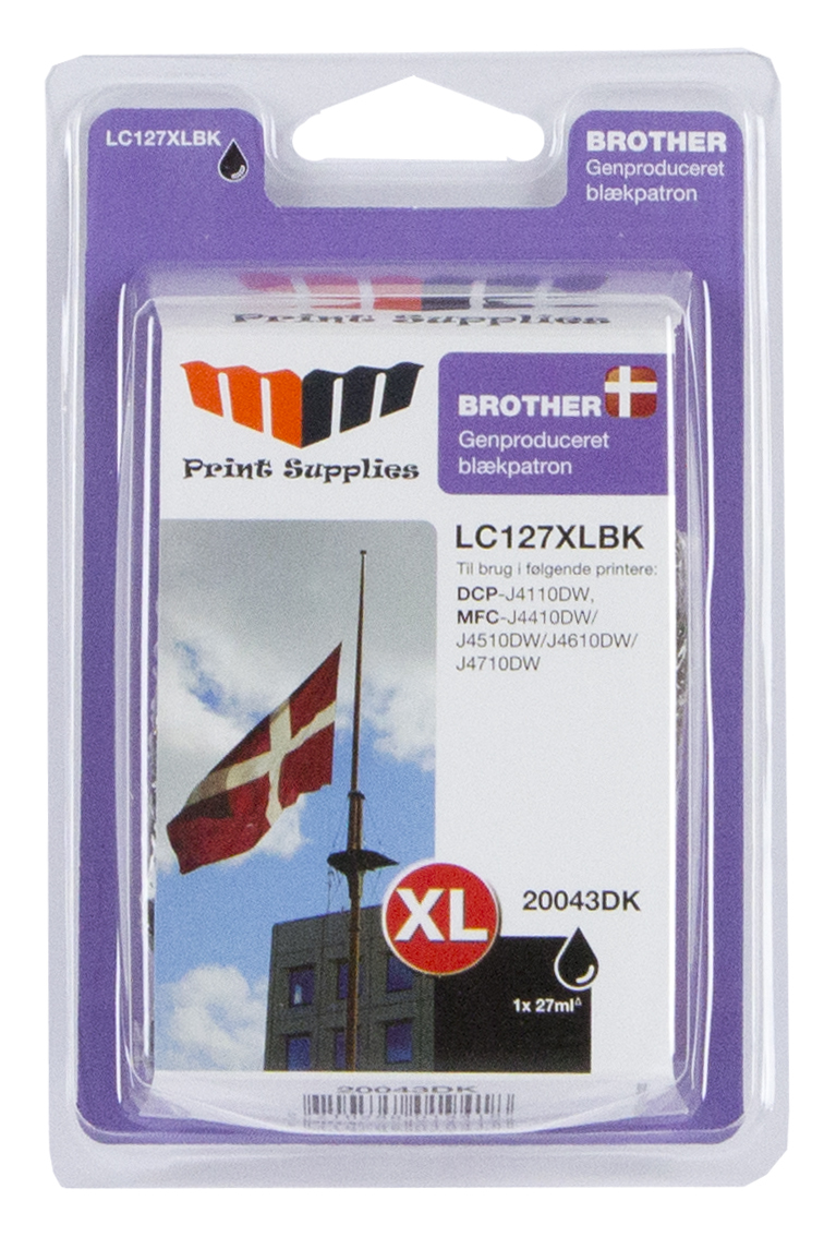 MM Black Inkjet Cartridge (LC127XLBK)