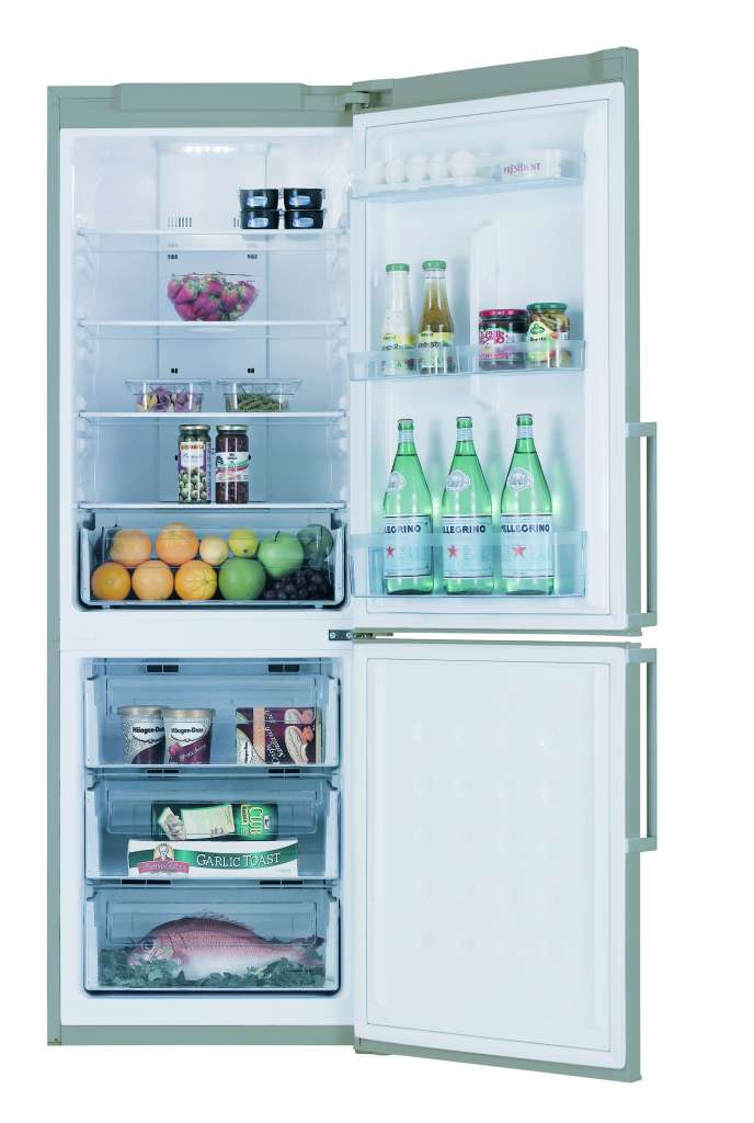Samsung RL-37HDFH fridge-freezer Freestanding Silver