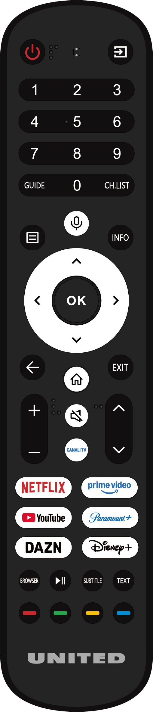 United UN55UVZ1 TV 139.7 cm (55") 4K Ultra HD Smart TV Wi-Fi Black 280 cd/m² – image 8