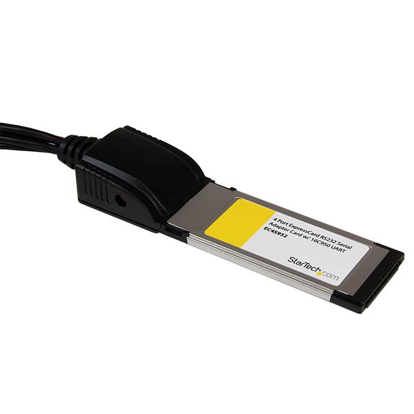 StarTech.com 4 Port Native ExpressCard RS232 Serial Adapter Card with 16C950 UART – image 2