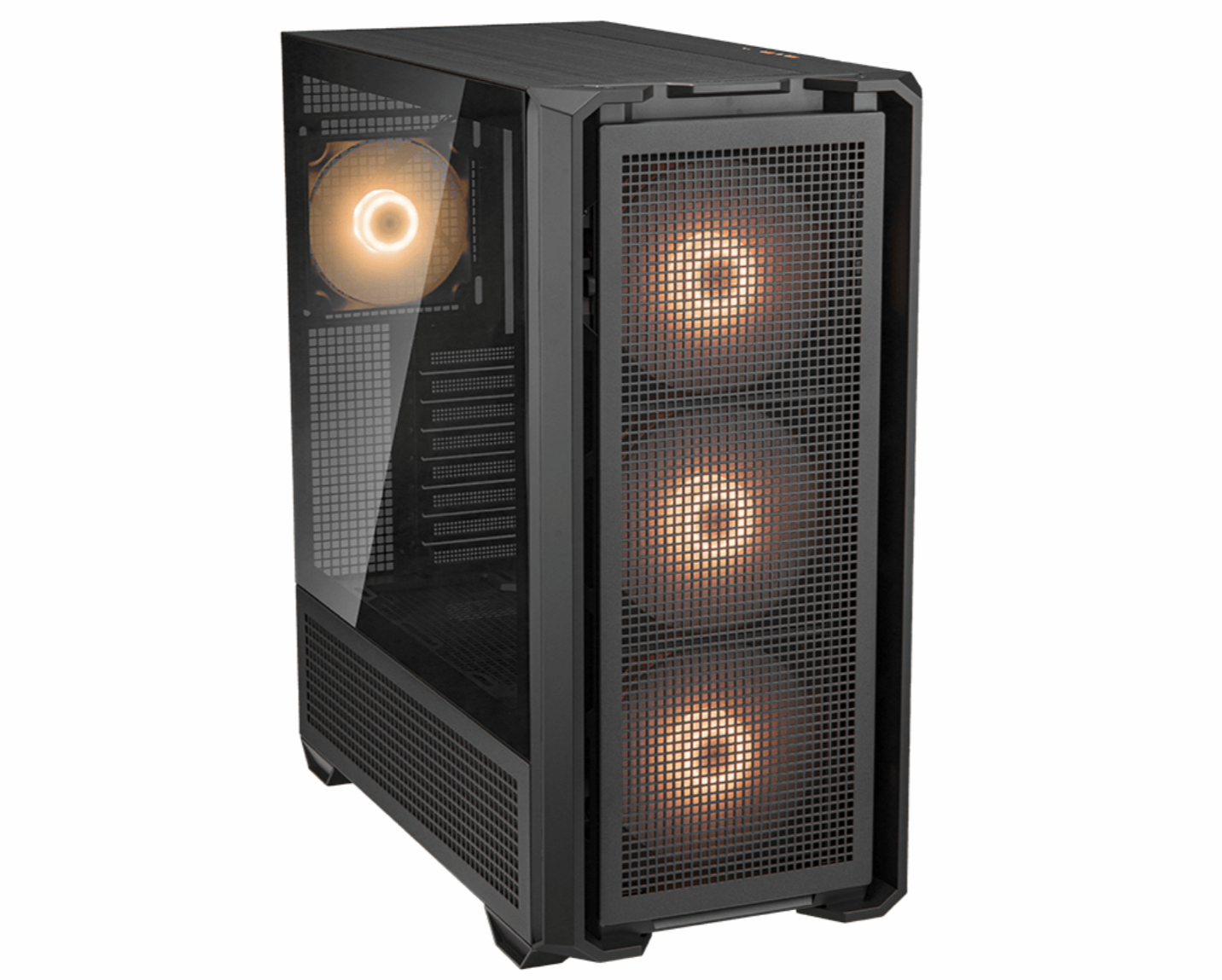 Gabinete Gamer COUGAR MX600 RGB - Torre - ATX/Micro ATX/Mini ITX/CEB/E-ATX - Panel Lateral - 3857C90.0001 Gabinete Gamer COUGAR MX600 RGB - Torre - ATX/Micro ATX/Mini ITX/CEB/E-ATX - Panel Lateral - 3857C90.0001