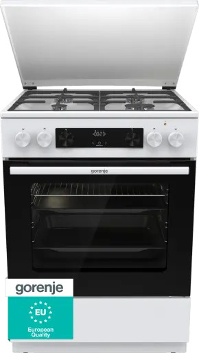 Gorenje G600 GK6C5WF cooker Freestanding cooker Electric Gas White – image 2