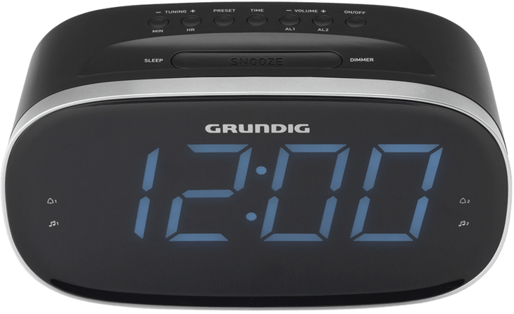 Grundig SCN340 radio Clock Digital Black – image 4