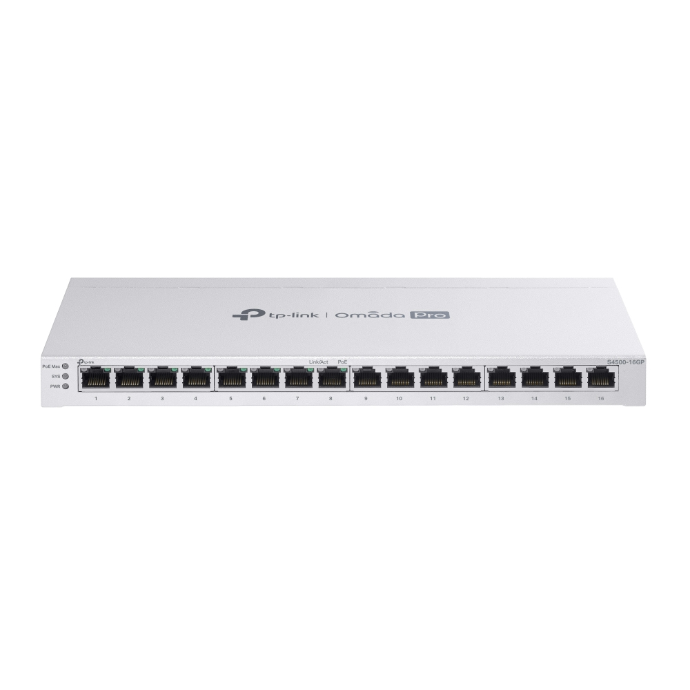 OMADA PRO 16-PORT 1G POE SWITCH 8 1G POE+ PORTS 120 W POE POWER