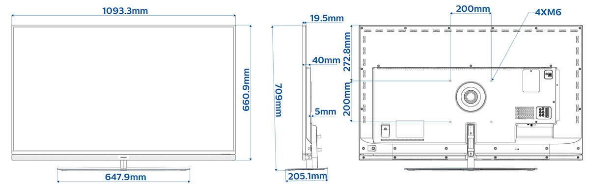 Philips 49HFL7011T/12 hospitality TV – image 2