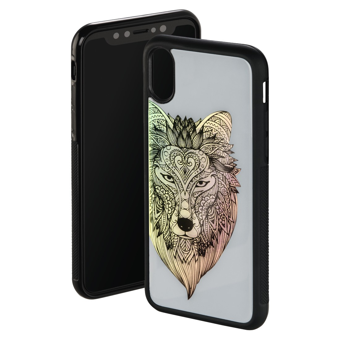 Hama Akela mobile phone case Cover Black, Transparent