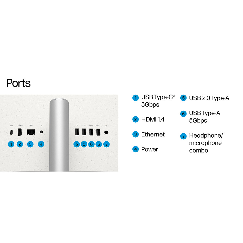 HP All-in-One Desktop Next Gen AI 27-ct2075m – image 2