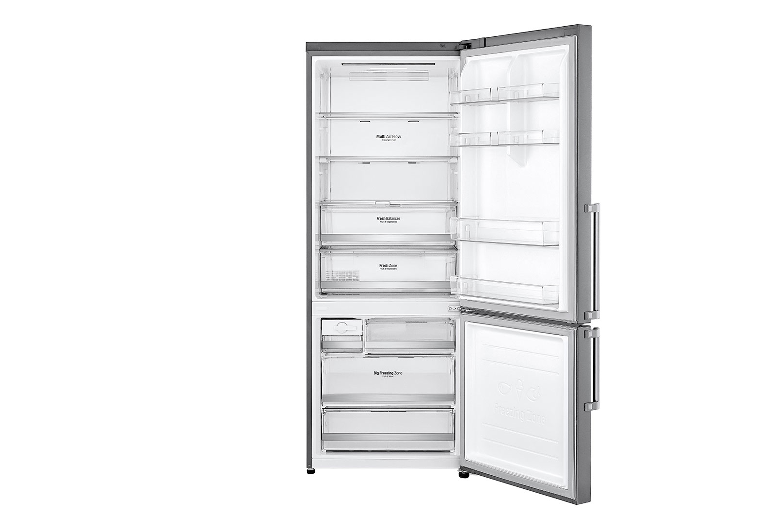 LG GBB567PZCZB fridge-freezer Freestanding – image 3
