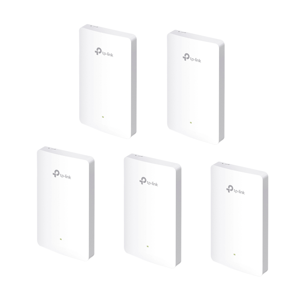 TP-Link EAP225-WALL-KIT-5 wireless access point 1200 Mbit/s White Power over Ethernet (PoE)