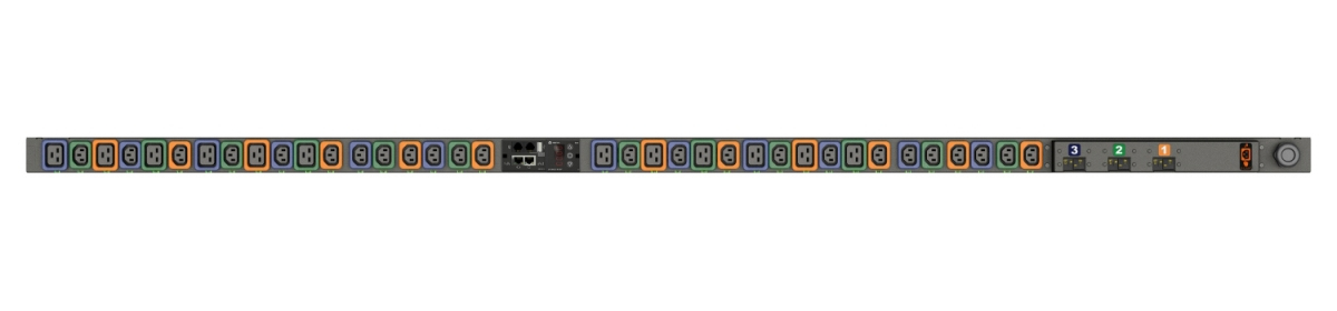 Vertiv Geist MNR3EGW1-36PNB8-3TL21A0A10-S-A power distribution unit (PDU) 36 AC outlet(s) 0U Black