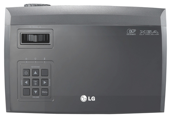 LG BX275 data projector 2700 ANSI lumens DLP XGA (1024x768) Grey – image 3