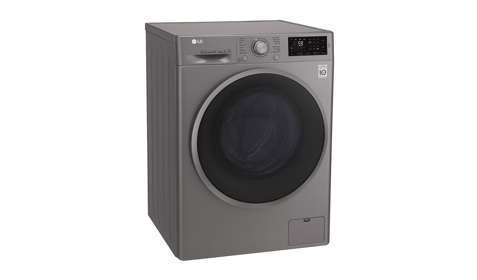 LG F4J6TMP8S washer dryer Freestanding Front-load Graphite