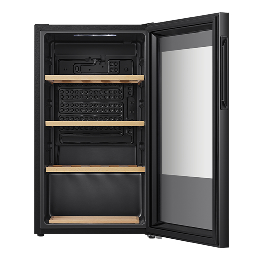 Hisense RW12D4NWG0 wine cooler Compressor wine cooler Freestanding Black 30 bottle(s) – image 2