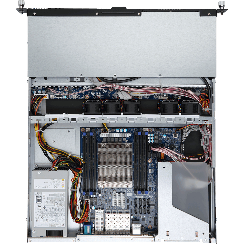 GIGABYTE R120-T34 BGA 2601 Rack (1U) Black – image 4