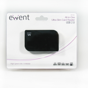 Ewent EW1065 card reader USB 2.0 Black – image 3