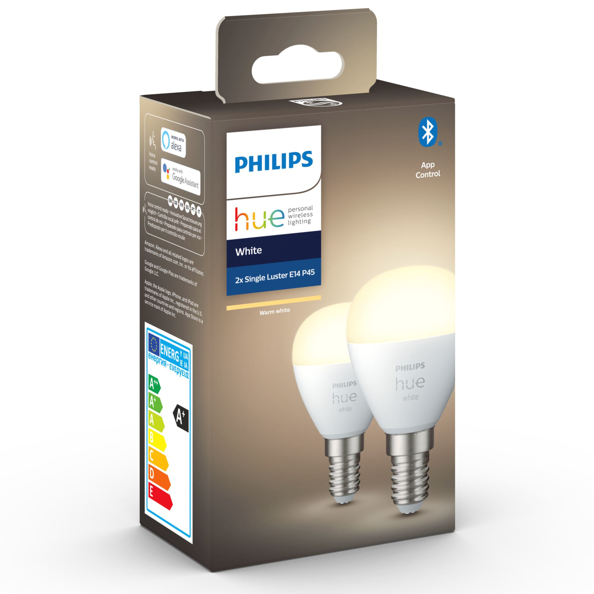 Philips by Signify Philips Hue White 2-pack luster P45 E14 – image 7
