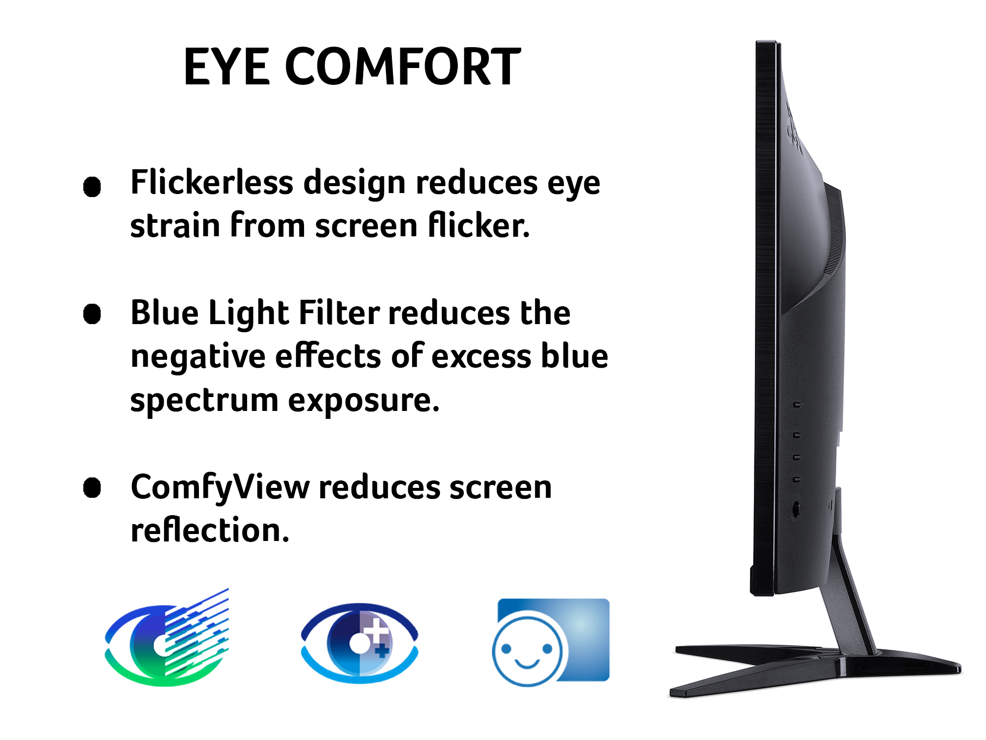 Acer 71cm 28" IPS ZeroFrame FreeSync 2xHDMI – image 6