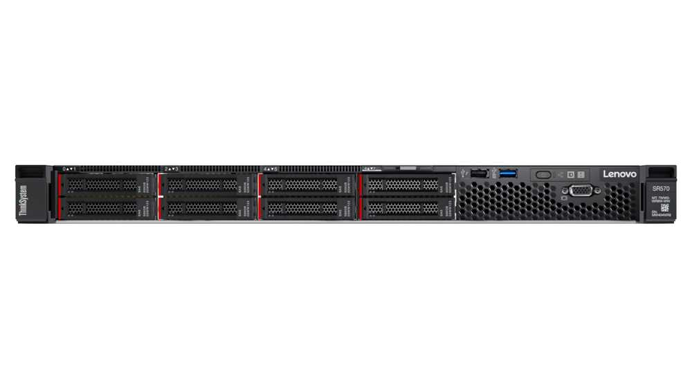 Lenovo ThinkSystem SR570 server Rack (1U) Intel® Xeon® 4114 – image 1