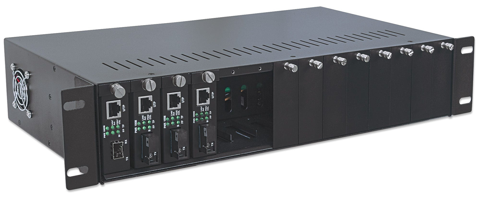 Intellinet 14-Slot Media Converter Chassis, Includes redundant power supply – image 6