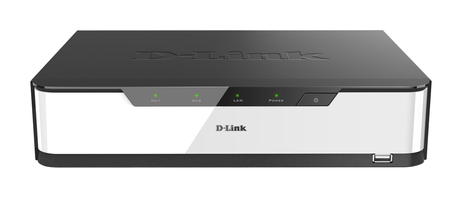 D-Link DNR-2020-04P network video recorder Black, White