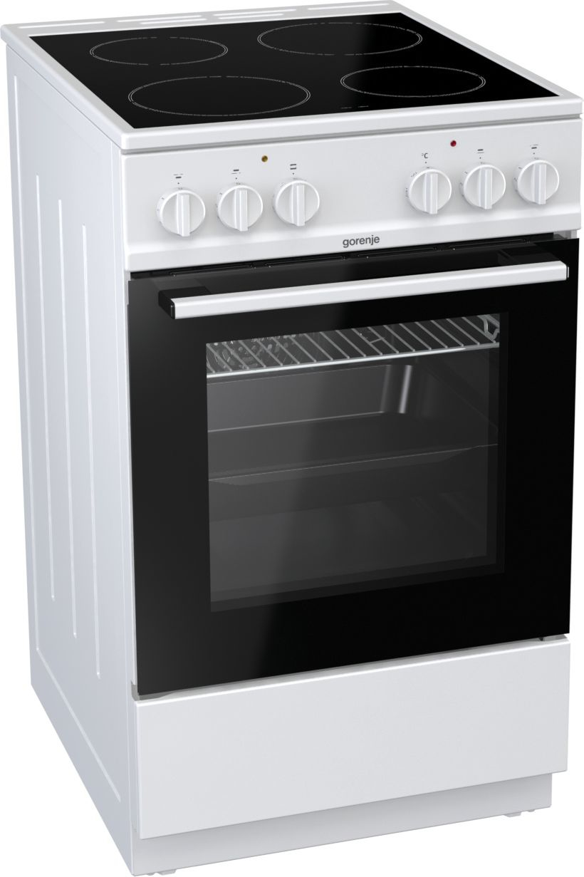 Gorenje EC5141WG Freestanding cooker Electric Ceramic hob White