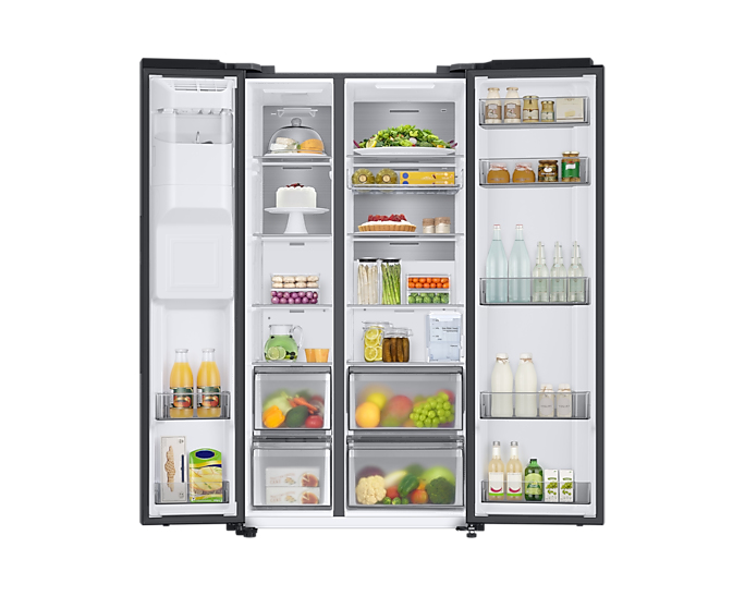 Samsung RS68A8540B1/EF side-by-side refrigerator Freestanding – image 8