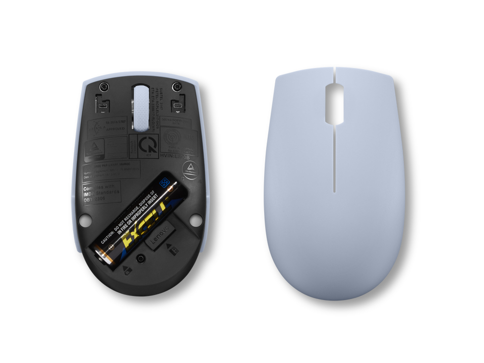 Lenovo GY51L15688 mouse Office Ambidextrous RF Wireless Optical 1000 DPI – image 5