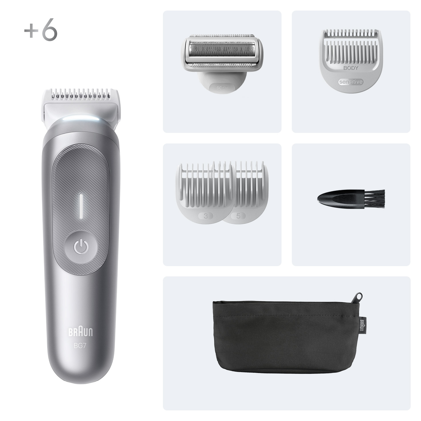 Braun Series 7 BG7550 body groomer/shaver Grey – image 3