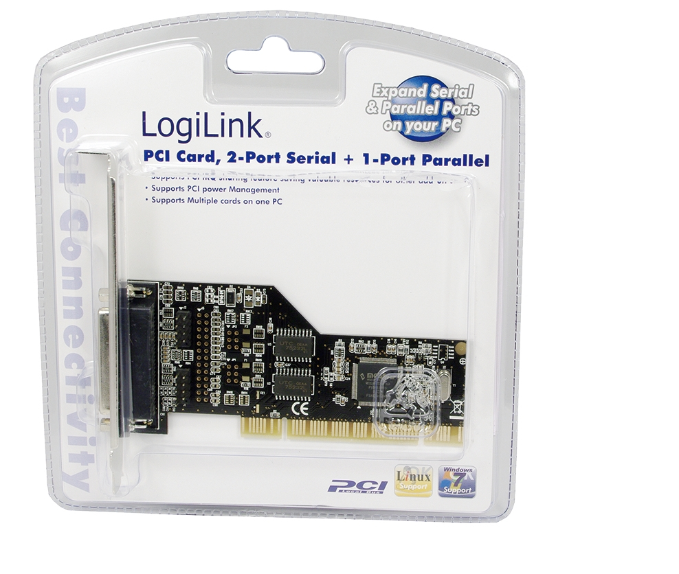 LogiLink PCI parallel / serial card – image 2