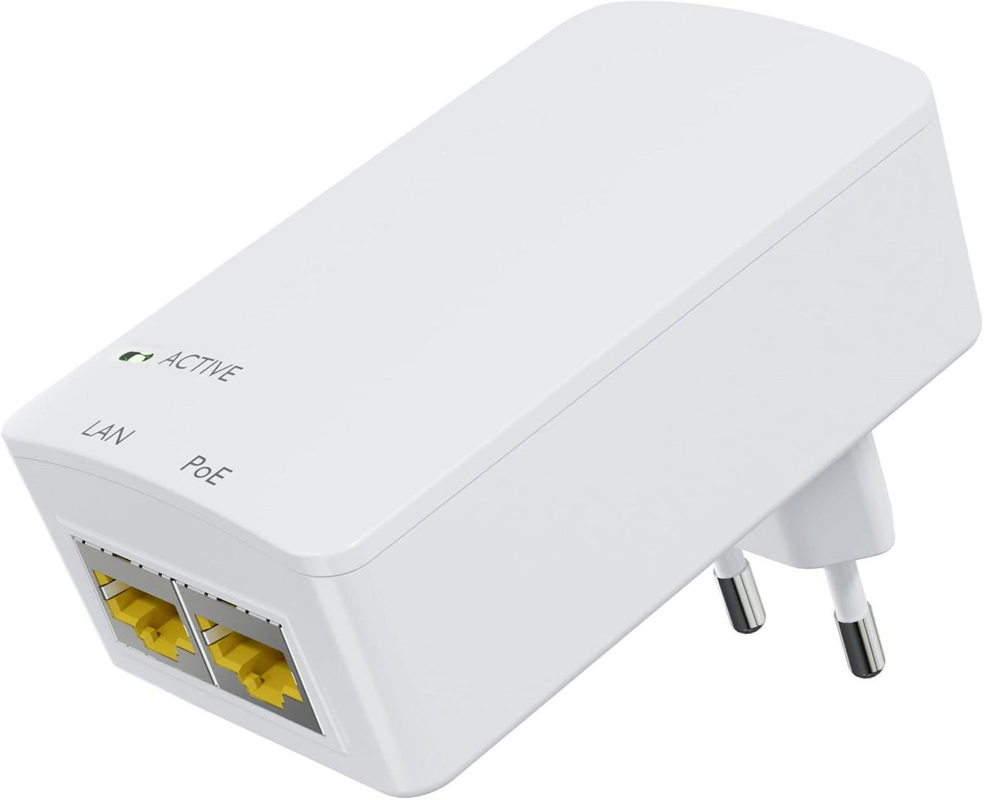 Microconnect MC-POEINJ-EU PoE adapter 10 Gigabit Ethernet