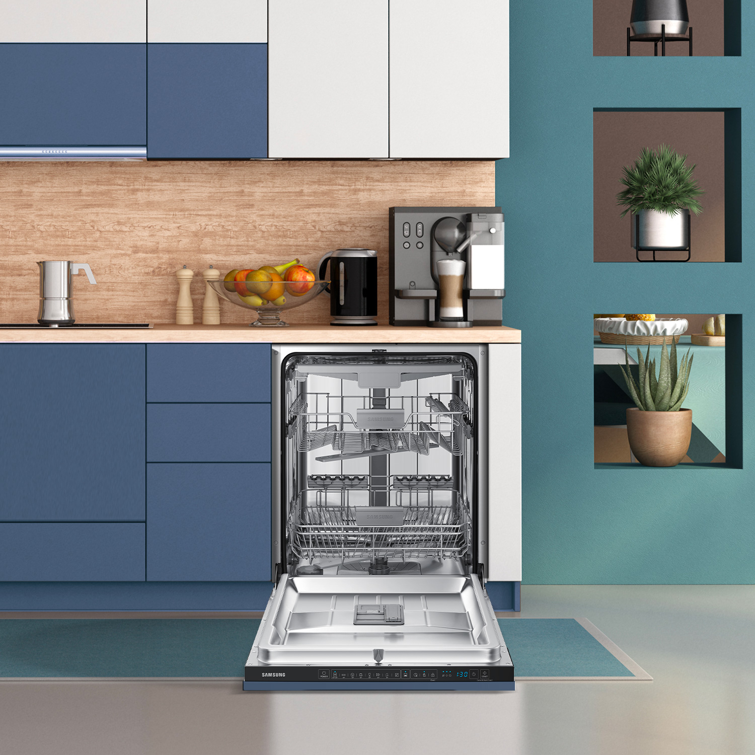 Samsung DW60R7070BB Fully built-in 14 place settings – image 3