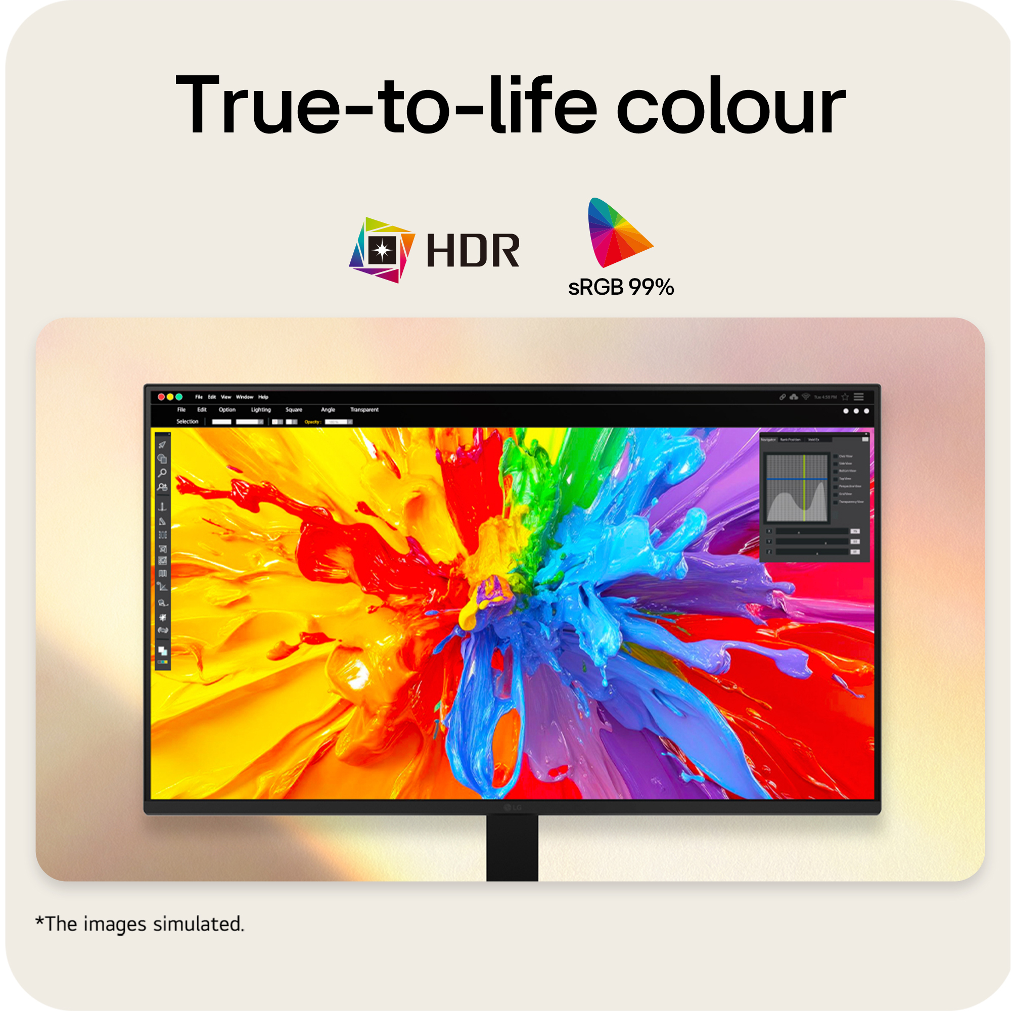 LG 24IN IPS (1920X1080) 5MS 16:9 1300:1 250CD/M2 HDMI – image 4