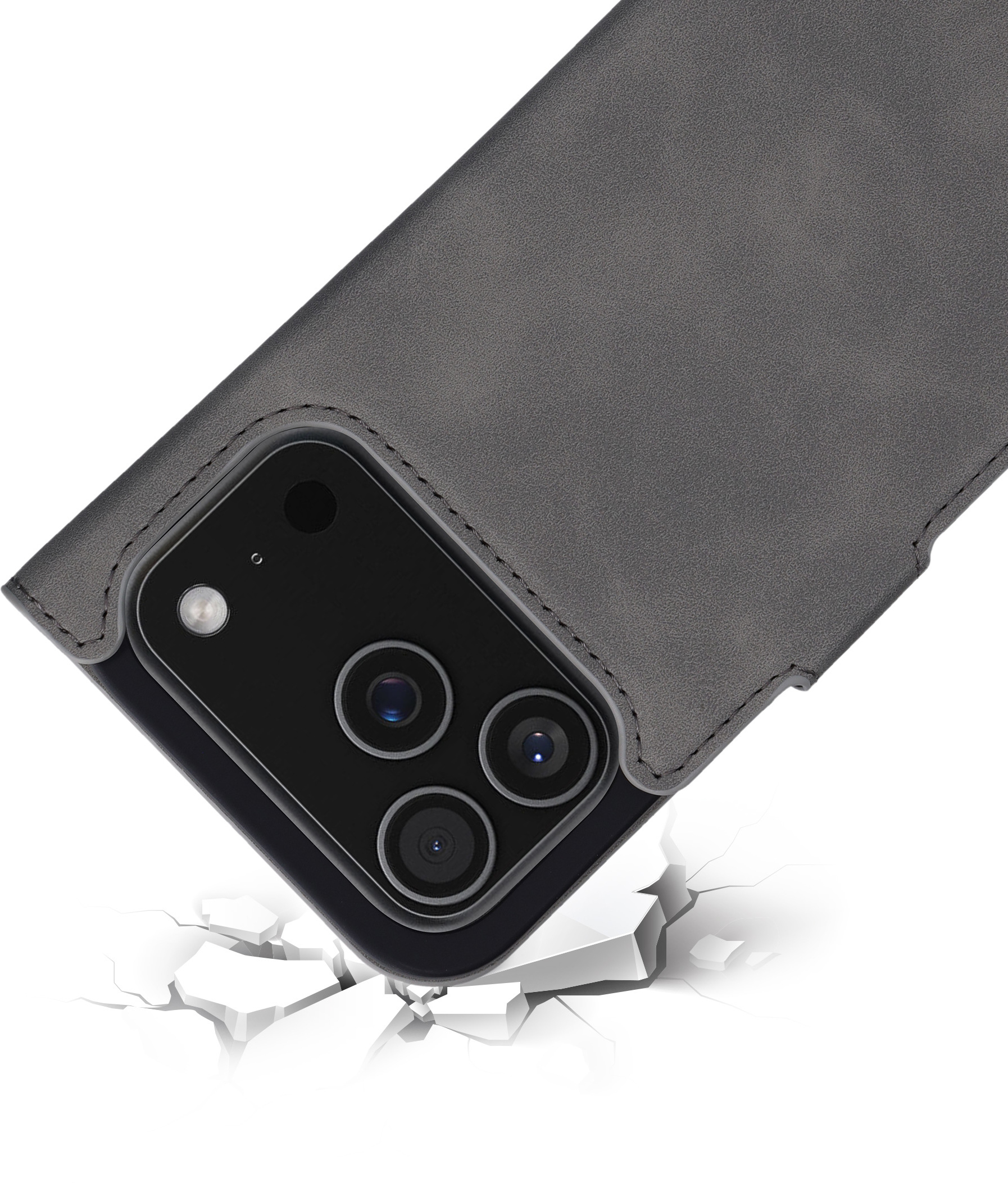 Mobiparts Classic Wallet Case Apple iPhone 17 Pro Granite Grey (MagSafe Compatible) – image 2