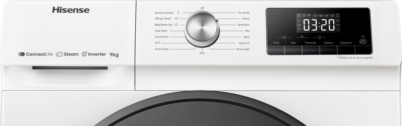 Hisense WFQA9014EVJMW washing machine Front-load – image 5