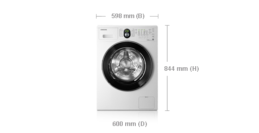 Samsung WF8714ASA washing machine Front-load – image 2