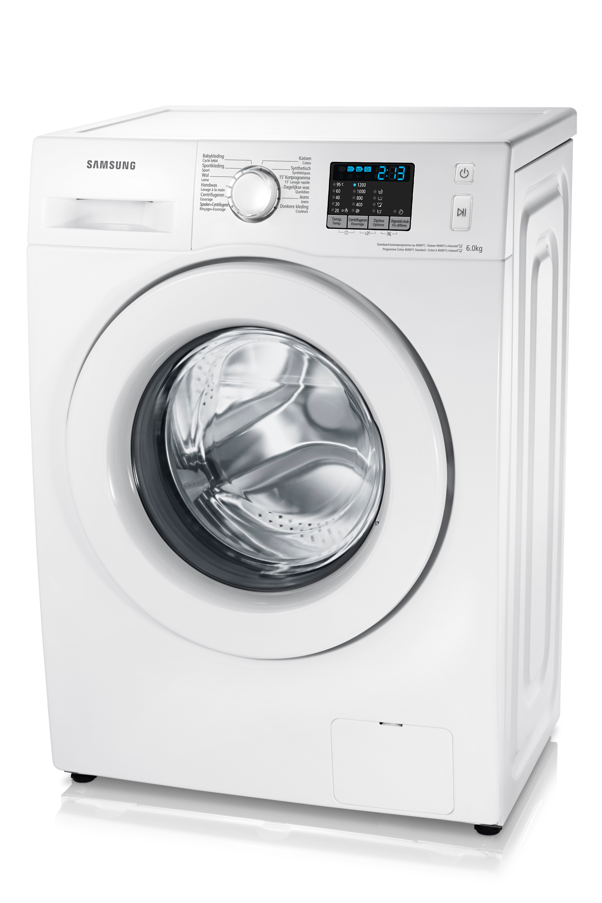 Samsung WF61F4E0N2W washing machine Front-load – image 2