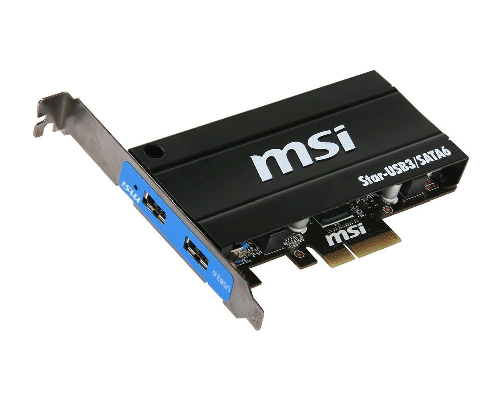 MSI Star-USB3/SATA6 interface cards/adapter – image 4