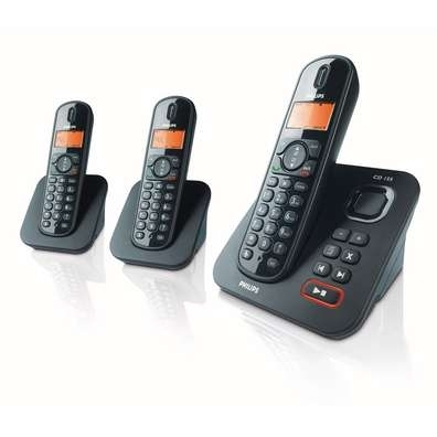 Philips Perfect sound CD1553B/22 telephone DECT telephone Caller ID Black – image 3