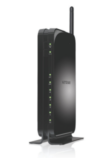 NETGEAR DGN1000 wireless router Fast Ethernet Black