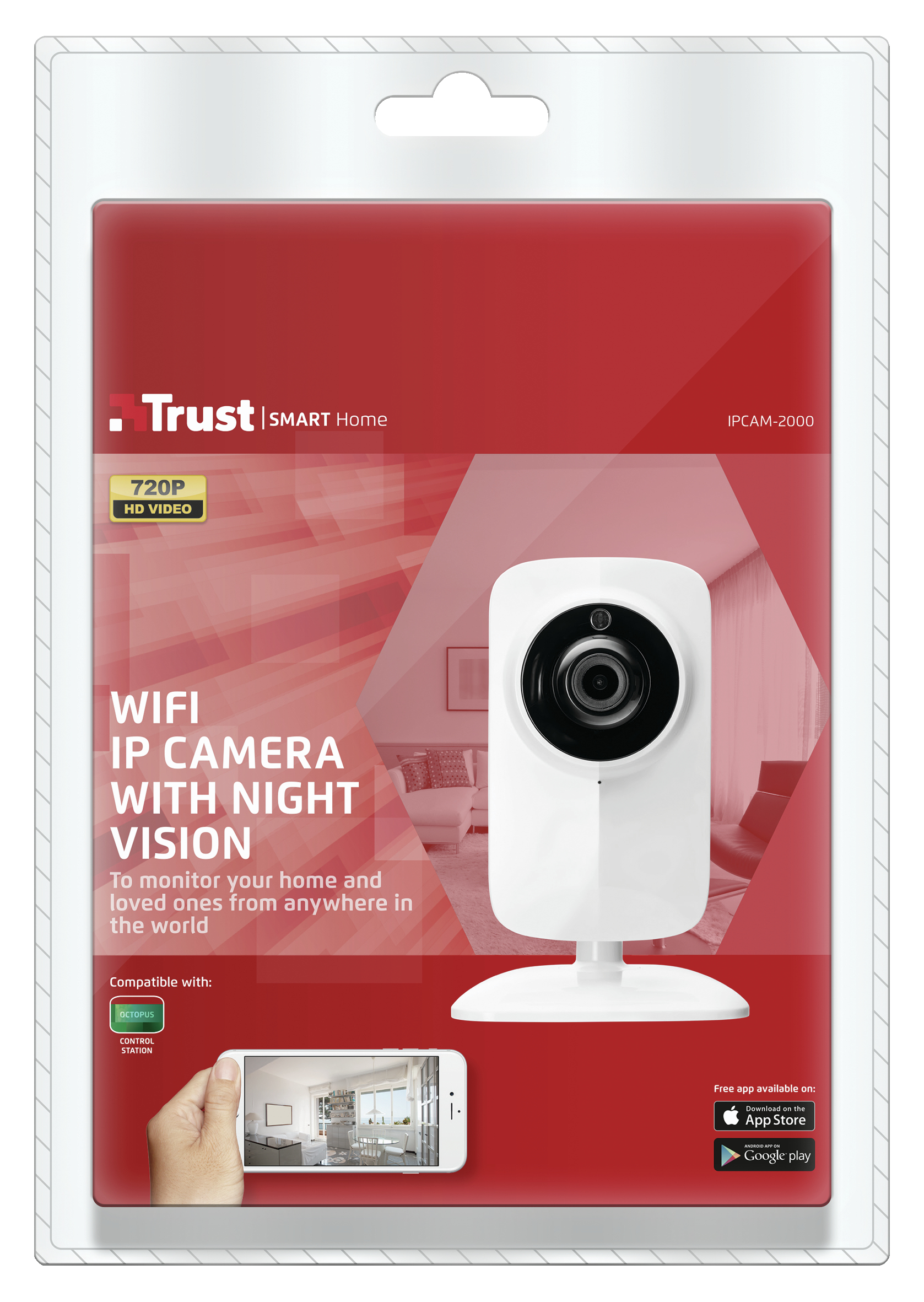Trust 71119 security camera IP security camera Indoor Desk/Wall – image 6