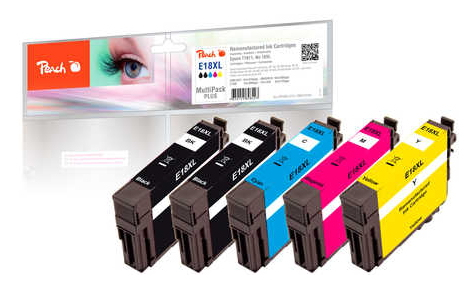Peach PI200-273 ink cartridge Black, Cyan, Magenta, Yellow