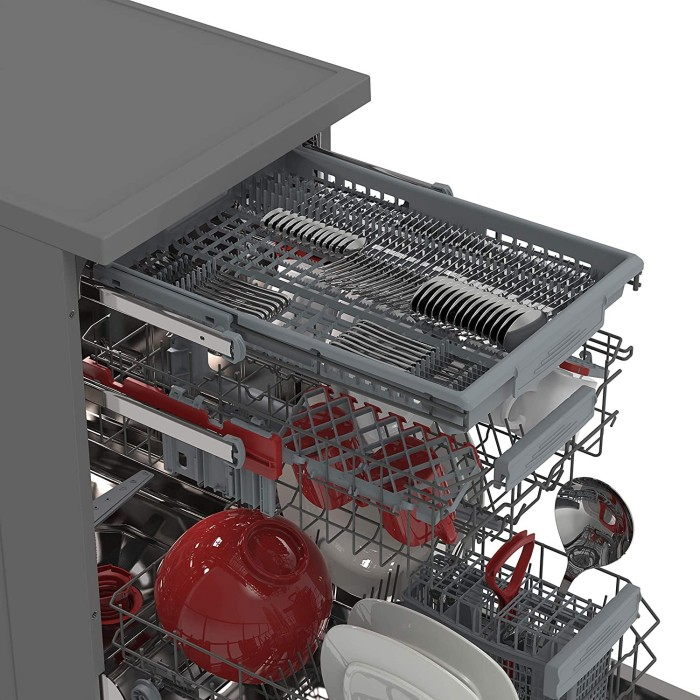 Sharp QW-NS22F47EI-DE dishwasher Freestanding 10 place settings – image 4